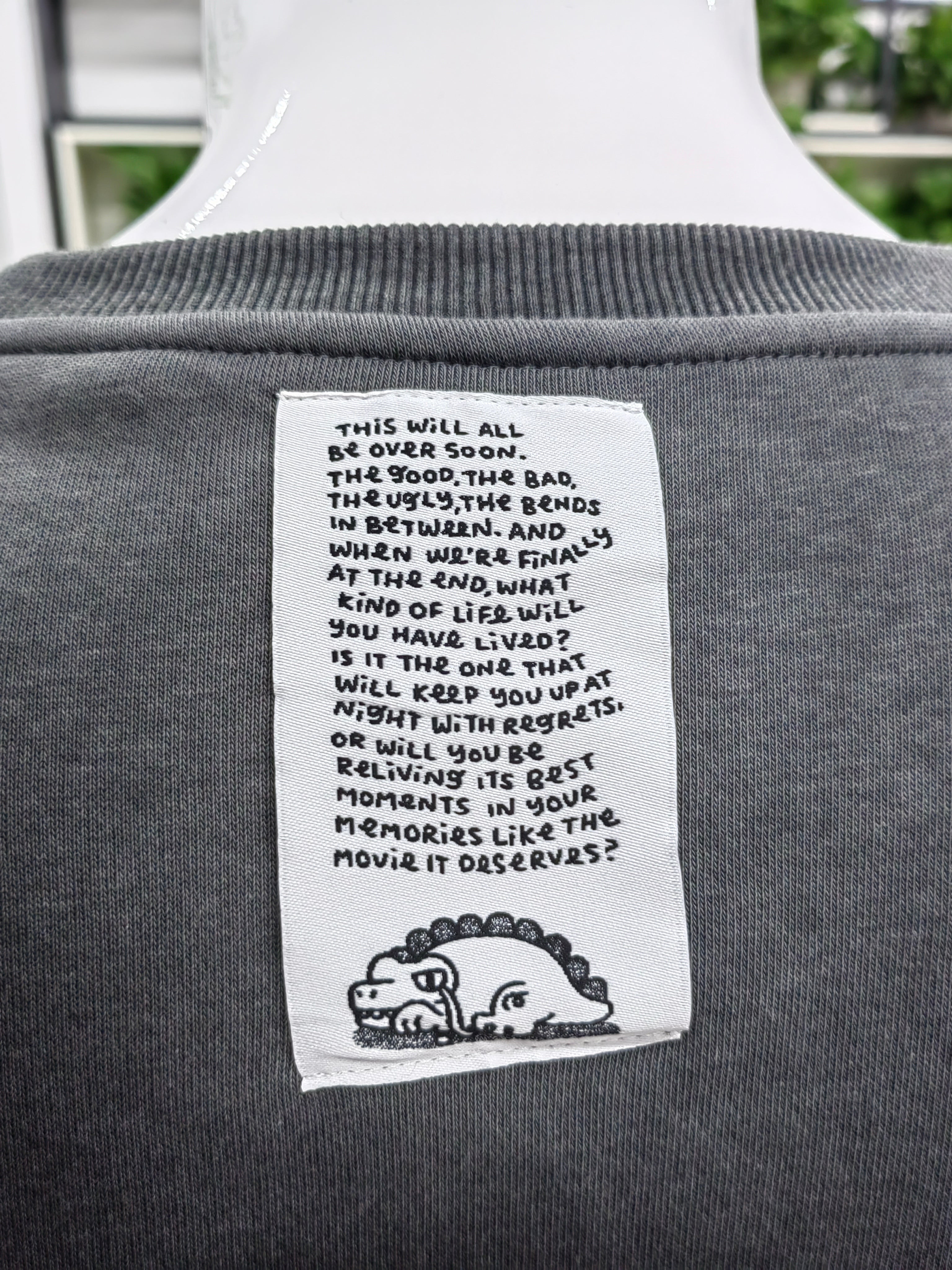 KYOURYUU: Embroidered long-sleeve thick sweater