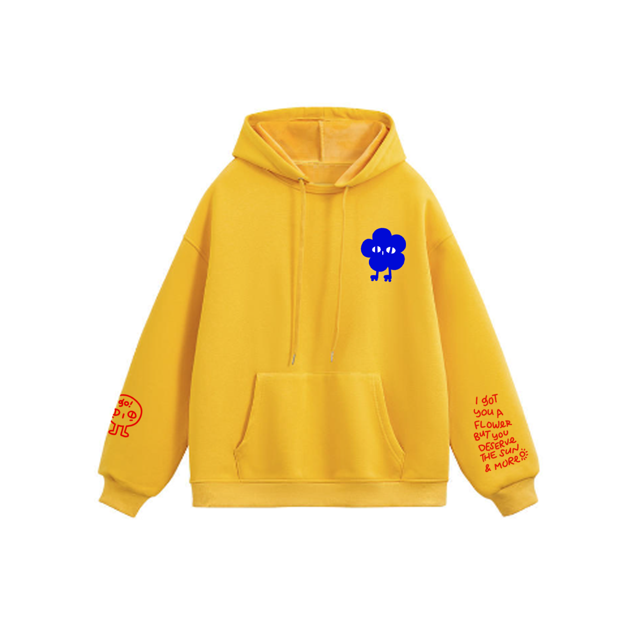 UKIUKI: Screenprinted thick hoodie