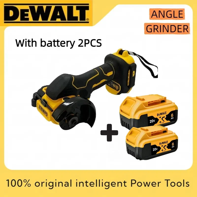 DeWALT Cordless Angle Grinder 3 Inch Mini Polishing Grinding Machine Electric Cutting Power Tools Efficiency Longer Lifespan