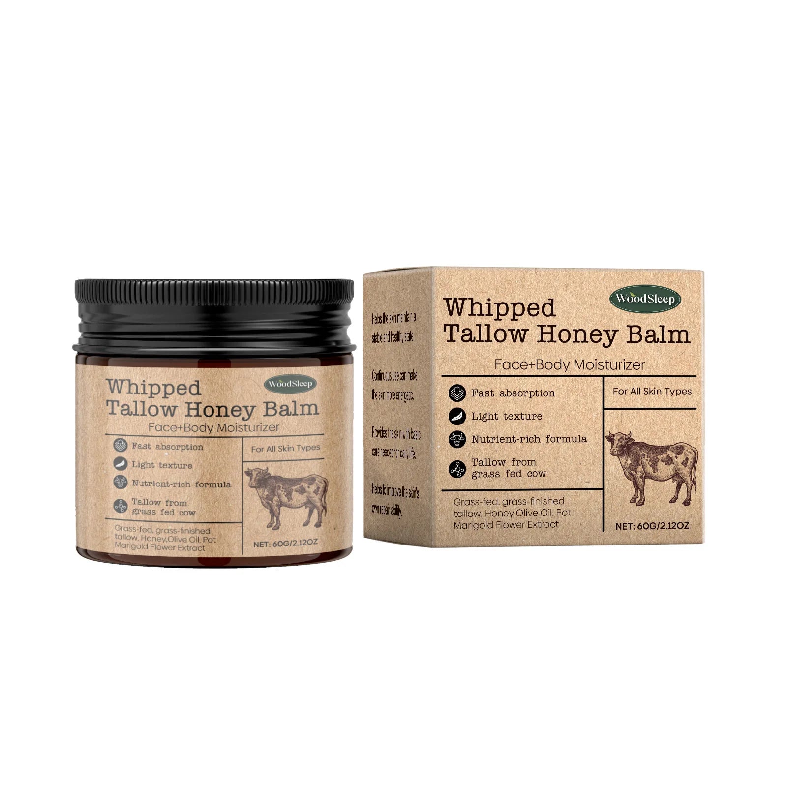 Honey Moisturizing Cream Soothes Delicate Skin Lasting Whiten Nourishes Hydration Anti-wrinkle Moisturizing Facial Essence Cream