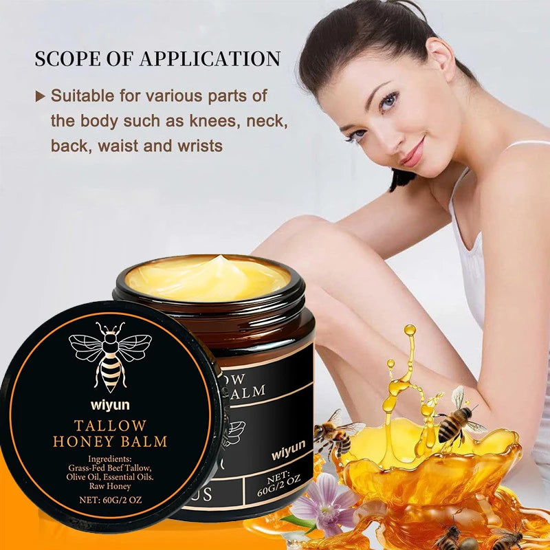 Honey Moisturizing Cream Soothes Delicate Skin Lasting Whiten Nourishes Hydration Anti-wrinkle Moisturizing Facial Essence Cream