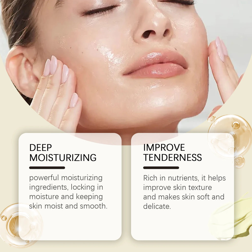 Beef Tallow Honey Moisturizer Nourishing Hydrating Brightening Face Skin Rejuvenation Korean Cosmetics