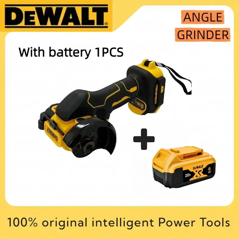 DeWALT Cordless Angle Grinder 3 Inch Mini Polishing Grinding Machine Electric Cutting Power Tools Efficiency Longer Lifespan