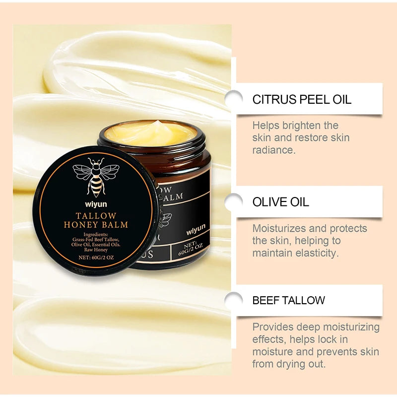 Honey Moisturizing Cream Soothes Delicate Skin Lasting Whiten Nourishes Hydration Anti-wrinkle Moisturizing Facial Essence Cream