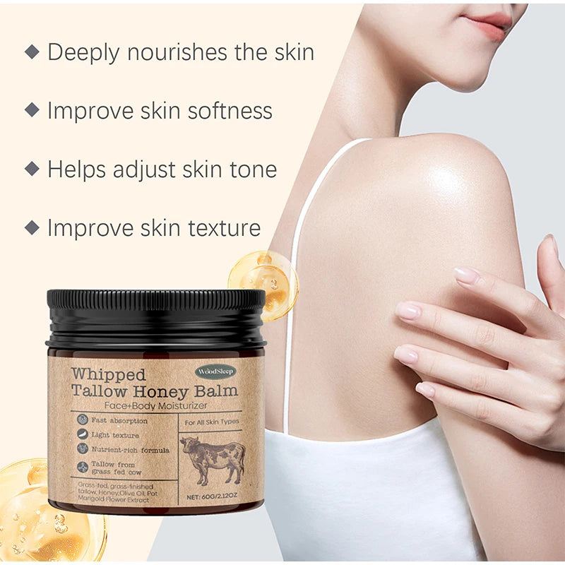 Honey Moisturizing Cream Soothes Delicate Skin Lasting Whiten Nourishes Hydration Anti-wrinkle Moisturizing Facial Essence Cream