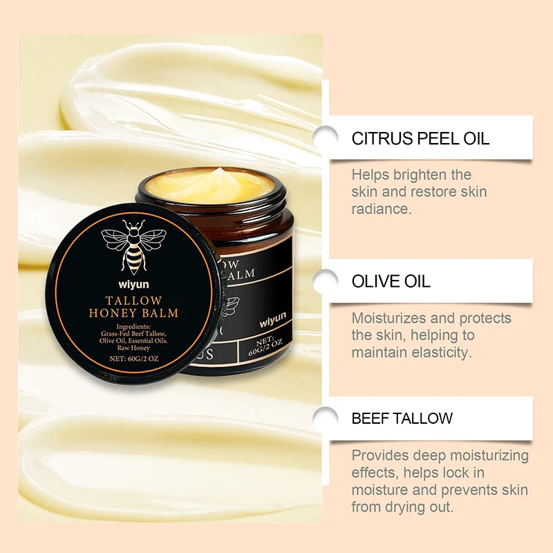 Honey Moisturizing Cream Soothes Delicate Skin Lasting Whiten Nourishes Hydration Anti-wrinkle Moisturizing Facial Essence Cream