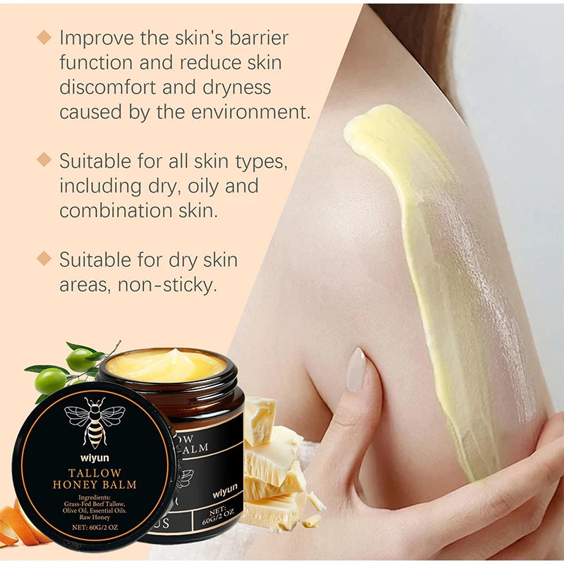 Honey Moisturizing Cream Soothes Delicate Skin Lasting Whiten Nourishes Hydration Anti-wrinkle Moisturizing Facial Essence Cream