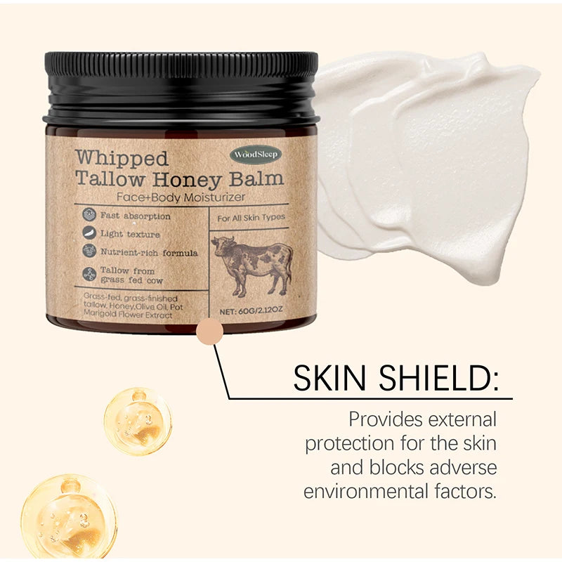Honey Moisturizing Cream Soothes Delicate Skin Lasting Whiten Nourishes Hydration Anti-wrinkle Moisturizing Facial Essence Cream