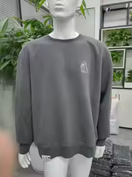 KYOURYUU: Embroidered long-sleeve thick sweater